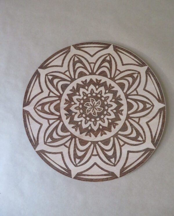 Houten mandala