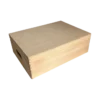Houten bewaarbox laag