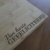 Gefeliciteerd borrelplank